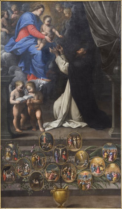 The Queen of the Rosary by Guido Reni