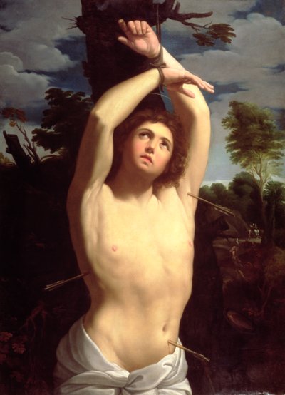 St. Sebastian by Guido after Reni
