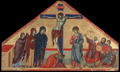 The Crucifixion by Guido da Siena