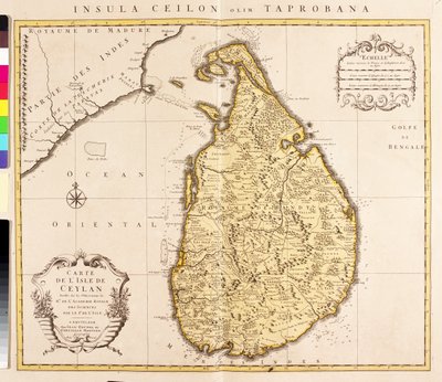 Sri Lanka by Guillaume Delisle
