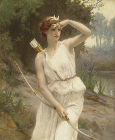 Diana, The Huntress by Guillaume Seignac