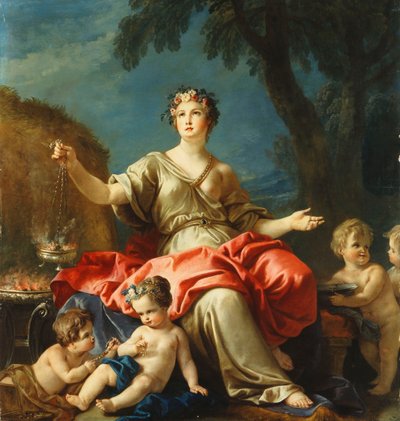 The Personification of Asia by Guillaume Thomas Raphael Taraval