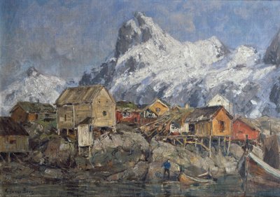 Svolvær by Gunnar Berg