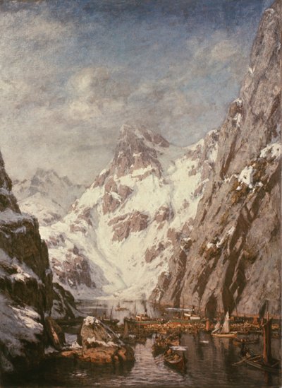 The Troll Fjord Battle by Gunnar Berg