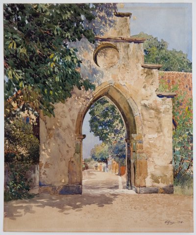 The Old Archway by Gunnar Widforss