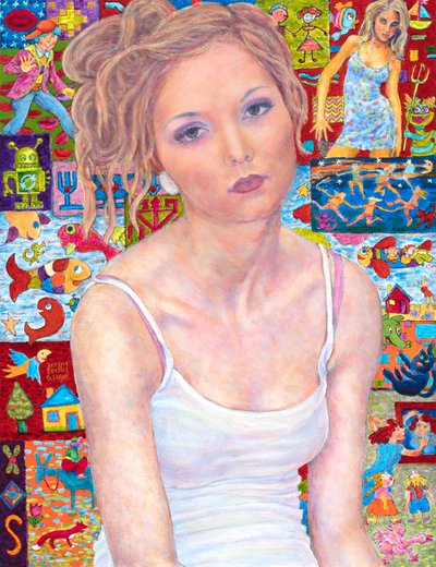Portrait, Colors of Life by Gunter Langer