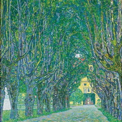 Avenue to Kammer Castle by Gustav Klimt