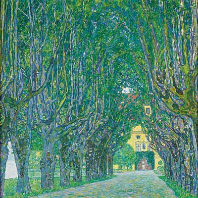 Avenue of Schloss Kammer Park by Gustav Klimt