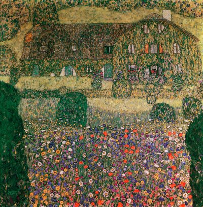 Country House by the Attersee, c.1914 by Gustav Klimt