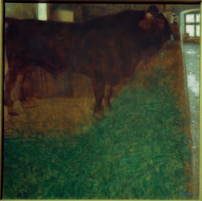 The Black Bull (The Bull Martin) by Gustav Klimt