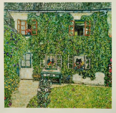 Forester’s Lodge, Lake Attersee by Gustav Klimt