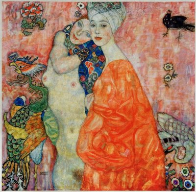Friends by Gustav Klimt