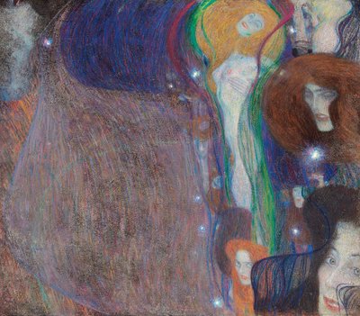 Ghost Lights by Gustav Klimt