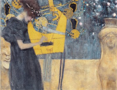Music I by Gustav Klimt