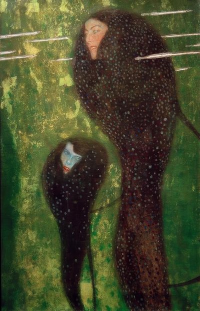 Nixies (Silverfish) by Gustav Klimt