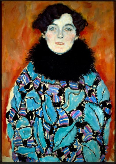 Portrait of Johanna Staude by Gustav Klimt