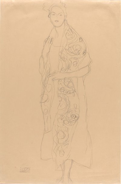 Portrait of a Woman by Gustav Klimt
