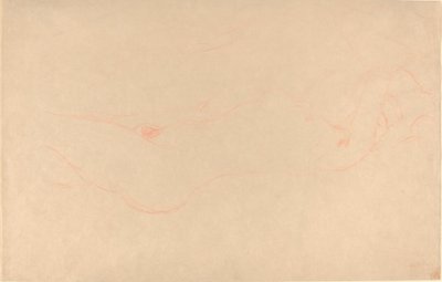 Reclining Woman by Gustav Klimt