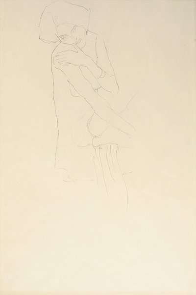 Study for Adele Bloch-Bauer II by Gustav Klimt