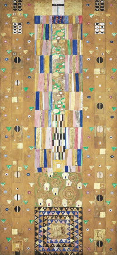 The Stoclet Frieze, (Detail): The Knight, 1905-1909 by Gustav Klimt