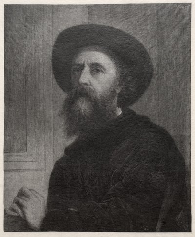 George Frederick Watts by Gustav Kruell