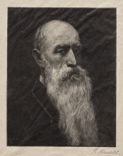 William Morris Hunt by Gustav Kruell