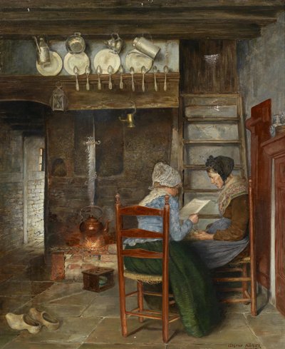 Interior Scene by Gustav Köhler
