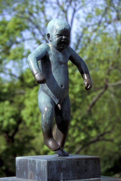 Sculpture, Frogner Park, Oslo, Norway by Gustav Vigeland
