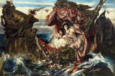 The Shipwreck of Agrippina by Gustav Wertheimer
