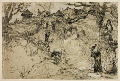 Aquemoun, Algeria by Gustave Achille Guillaumet