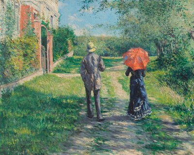 Chemin Montant by Gustave Caillebotte