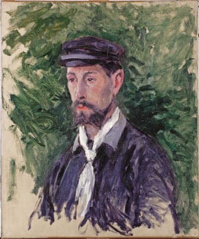 Portrait of Eugène Lamy by Gustave Caillebotte