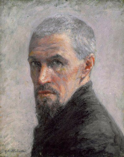 Self Portrait, c.1889 by Gustave Caillebotte