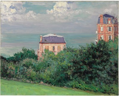 Villas at Villers-sur-Mer by Gustave Caillebotte