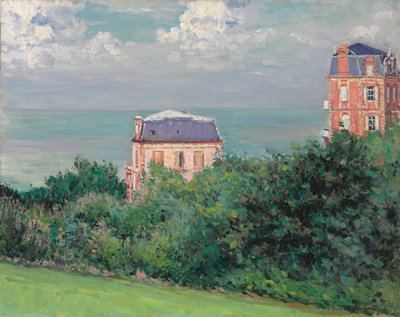 Villas at Villers-sur-Mer, 1880 by Gustave Caillebotte
