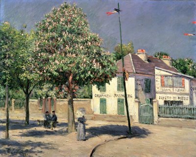 Walk at Argenteuil by Gustave Caillebotte