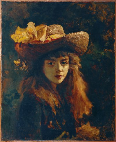 Portrait of a Girl by Gustave Courbet