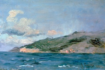 Entrance to the Straits of Gibraltar by Gustave Courbet