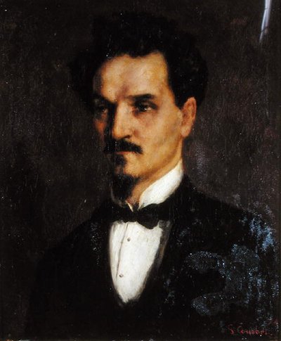 Henri Rochefort (1830-1913) by Gustave Courbet
