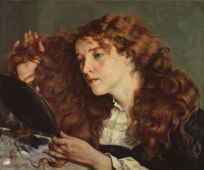 La Belle Irlandaise by Gustave Courbet