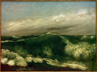 The Wave by Gustave Courbet