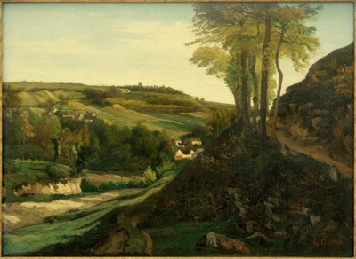 The Valley of Ornans by Gustave Courbet