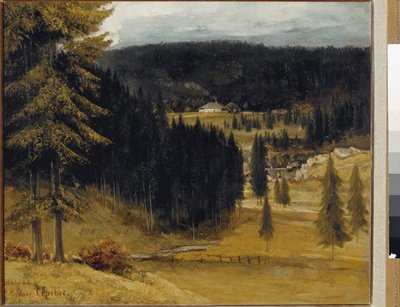 The Farm of Pussets by Gustave Courbet