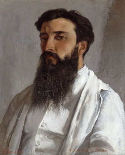 Portrait of Jules Bordet by Gustave Courbet