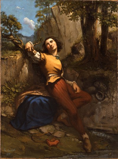 The Sculptor by Gustave Courbet