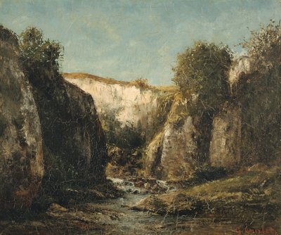 The Source of the Doubs, 1871 by Gustave Courbet