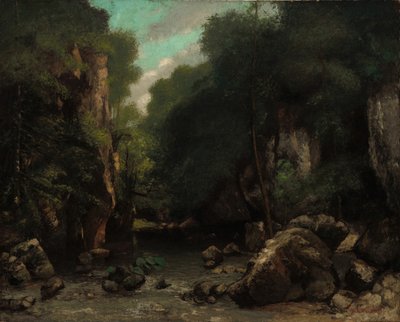 The Valley of Les Puits-Noir, 1868 by Gustave Courbet