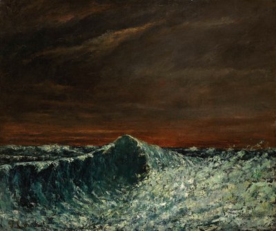 The Wave by Gustave Courbet