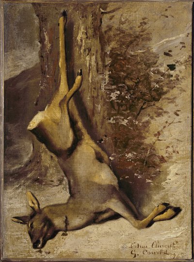 The Deer by Gustave Courbet