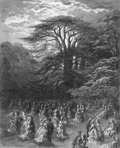 A Chiswick Fete, 1872 by Gustave Dore